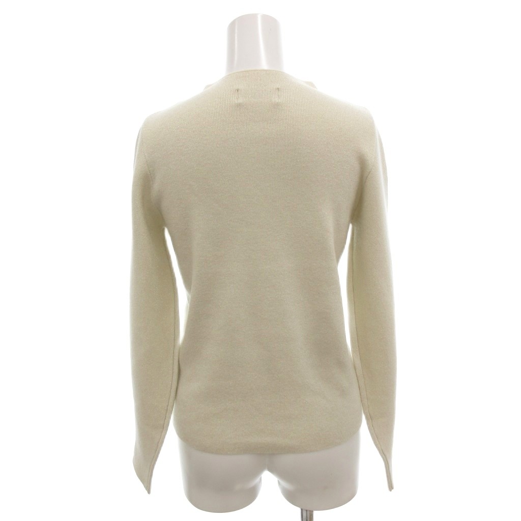【中古】オペークドットクリップ OPAQUE.CLIP カットソー 34 アイボリー 無地 ボートネック 長袖 /TL ■ECF004 レディース 【ベクトル 古着】 260508 - 2