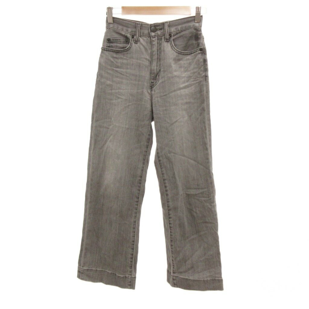 [Used] PLST Denim Pants Jeans XS Wide Leg High Waist /IL ■ECF006 Women's [Vector Used Clothing] 260614