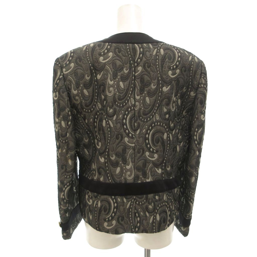 【中古】ミラショーン mila schon フォーマル セットアップ ノーカラージャケット ...