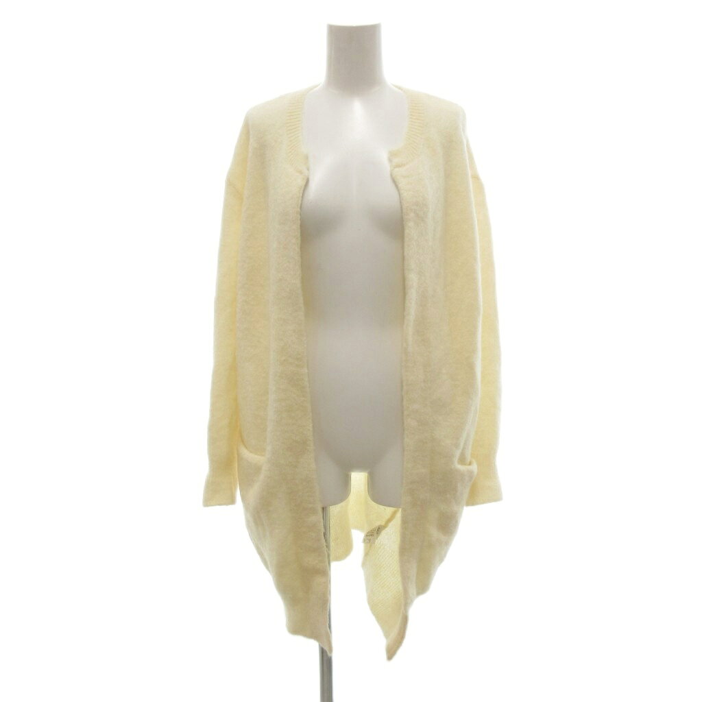 【中古】ミラオーウェン Mila Owen ニットガウン 長袖 セーター 羽織 F 白 ホワイト モヘア混 /JI ■ECG007 レディース 【ベクトル 古着】 260713 vectorpremium-19269975 ブランド古着ベクトルプレミアム店 パッケージ画像
