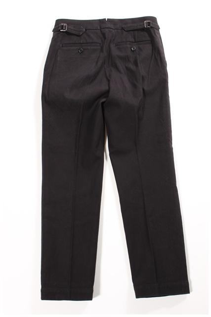 【中古】 マーガレットハウエル MARGARET HOWELL 18SS パンツ スラックス ツイル 1 黒 ブラック /mm0504 レディース 【ベクトル 古着】 190508