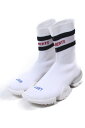 【中古】 ヴェトモン ベトモン VETEMENTS リーボック Reebok SS CREWSS CREW SOCK RUNNER スニーカー 25.5 白 ホワイト CN3308 ayy0521 メンズ 【ベクトル 古着】 190524