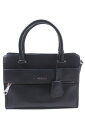【中古】 モダルー MODALU ERIN バッグ ハンド ショルダー 2WAY ワンポイント レザー 黒 ブラック /mm0523 レディース 【ベクトル 古着】 190523(4)