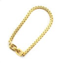 【中古】ジバンシィ GIVENCHY ブレスレット アクセサリー チェーン Gロゴ ゴールドカラー ■GY18 /MW レディース 【ベクトル 古着】 240403