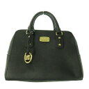 【中古】マイケルコース MICHAEL KORS ハンドバッグ ショルダーバッグ 2way PVC ロゴチャーム 黒 ブラック /AO10 ■GY18 レディース 【ベクトル 古着】 250306(4)