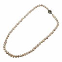 【中古】ネックレス パール 真珠 6mm 白 ホワイト ピンク /KW ■GY11 レディース 【ベクトル 古着】 250423(4)
