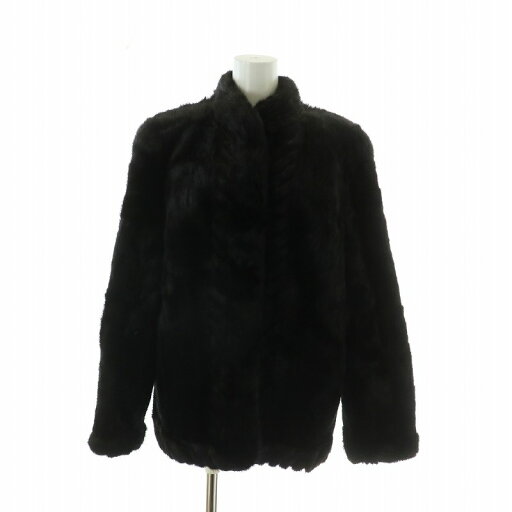 【中古】エレガンスエルファー ELEGANCE L FUR ファーコート アウター 毛皮 ミンク ミドル 肩パッド F 黒 ブラック /XZ ■GY18 レディース 【ベクトル 古着】 250215 【中古】エレガンスエルファー ELEGANCE L FUR ファーコート アウター 毛皮 ミンク ミドル 肩パッド F 黒 ブラック /XZ ■GY18 レディース 【ベクトル 古着】 250215