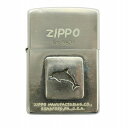【中古】ジッポー ZIPPO イルカ ドルフィン オイルライター LIMITED EDITION シリアルナンバー入り ペンダント付き 箱付き 喫煙具 喫煙グッ...