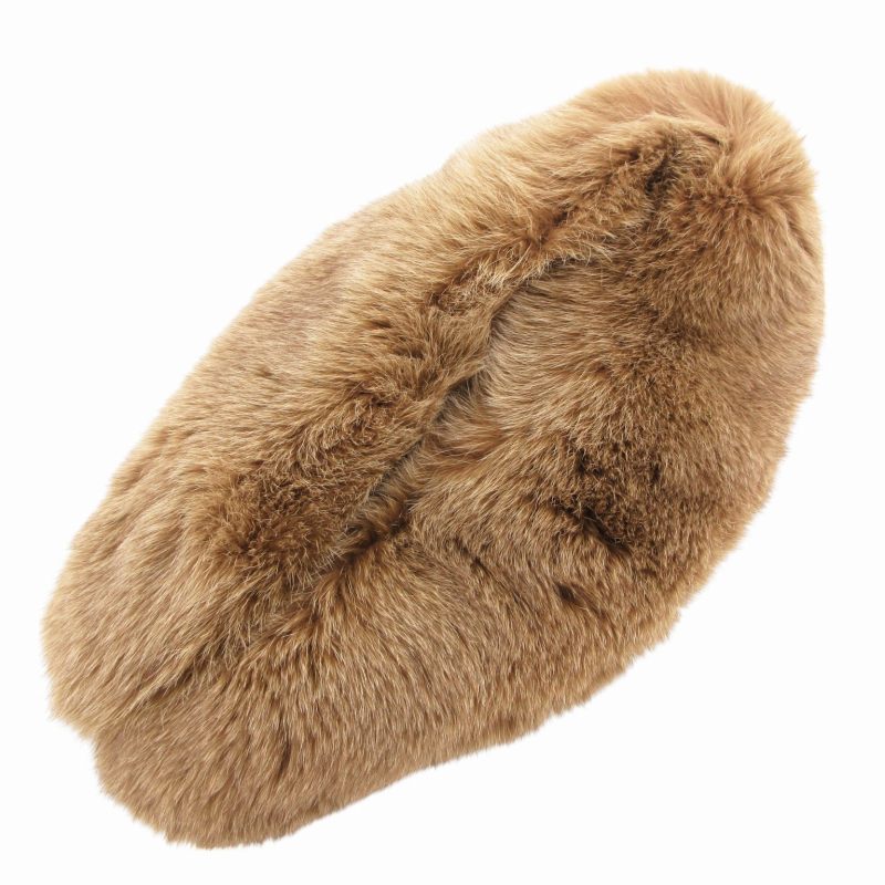 【中古】ティペット 毛皮マフラー フォックスファー 茶 ブラウン /GV ■GY18 レディース 【ベクトル 古着】 250219