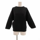 【中古】ビューティフルピープル beautiful people スウェットシャツ プルオーバー カットソー ドロップショルダー 36 紺 ネイビー /UO レ...