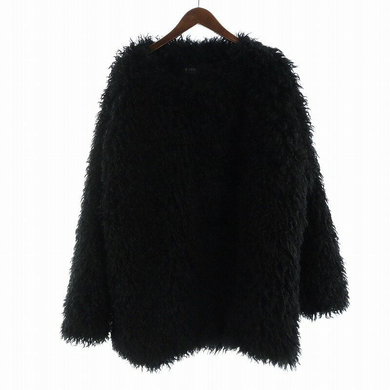 šۥ s'yte 襦ޥ YOHJI YAMAMOTO 22AW Poudre Fur Crew Neck Pullove...