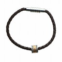 【中古】ライオンハート LION HEART ブレスレット アクセサリー バングル レザー 茶 ブラウン ■GY11 /MQ メンズ 【ベクトル 古着】 250...