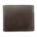 【中古】アイムプロダクト im product イッセイミヤケ ISSEY MIYAKE 二つ折り 財布 レザー ミニ ウォレット ロゴ ダークブラウン IMMW8HS2-20 /RO ■GY11 ■MT メンズ 【ベクトル 古着】 250328(4)