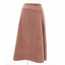 【中古】N.Natural Beauty Basic N.ナチュラルビューティーベーシック フレアスカート イージー ロング ミモレ S ピンク /GV レディース 【ベクトル 古着】 250328(4)