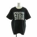【中古】フォーアワーズ FOROURS Tシャツ 半袖 プルオーバー プリント 4 ブラック /NQ ■MT レディース 【ベクトル 古着】 250330(4)
