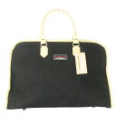 【中古】未使用品 カンサイ KANSAI YAMAMOTO Body Max トラディッショナルボストンバッグ ナイロン ロゴ バイカラー 32×48cm 黒 ...