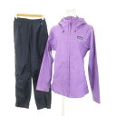 【中古】パタゴニア Patagonia セットアップ 上下 レインウェア トレントシェルジャケット トレントシェルパンツ ナイロン アウトドア 小さいサイズ S...