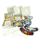 【中古】未使用品 ハーレーダビッドソン HARLEY DAVIDSON 9点セット おまとめ バッジ ワッペン キーハンガー ポリス ウルフ柄 イーグル /CK...