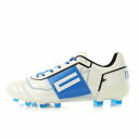 【中古】未使用品 キャピテン CAPITTEN ONE MID サッカー スパイク シューズ 靴 US9.0 27cm 白 ホワイト 青 ブルー CAP-M10...