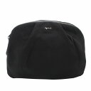 【中古】アニエスベー agnes b. ショルダーバッグ クロスボディ 斜め掛け ナイロン ロゴ 黒 ブラック /FF ■GY12 レディース 【ベクトル 古着...
