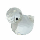 【中古】スワロフスキー SWAROVSKI アヒル スイミング クリスタル インテリア小物 置物 クリア /MW ■GY18 その他 【ベクトル 古着】 250506