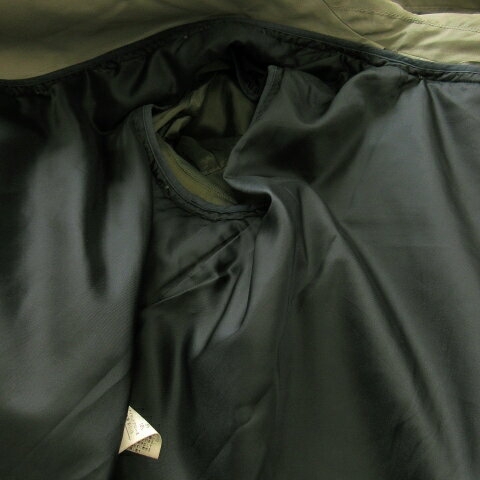 【中古】グリーンレーベルリラクシング ユナイテッドアローズ green label relaxing CSN シンダウン ベントーネ フード バルカラー コート ダウンライナー付き L 緑 グリーン 3225-126-3057 /AO10 ■GY11 メンズ 【ベクトル 古着】 250512