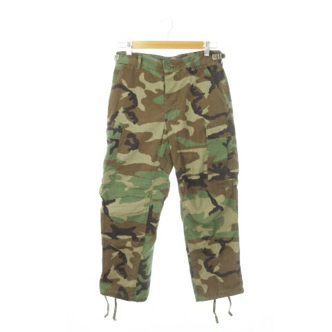 【中古】US ARMY 米軍 カーゴパンツ コンバットパンツ ボタンフライ ウッドランド カモフラ 迷彩柄 ミリタリー 緑 グリーン カーキ /MN22 メンズ 【ベクトル 古着】 250521 【中古】US ARMY 米軍 カーゴパンツ コンバットパンツ ボタンフライ ウッドランド カモフラ 迷彩柄 ミリタリー 緑 グリーン カーキ /MN22 メンズ 【ベクトル 古着】 250521