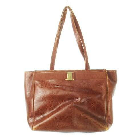 Salvatore Ferragamo トートバッグ 茶 4105725J0052 楽天市場】Salvatore Ferragamo(カラーブラウン)(トート