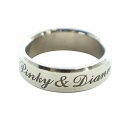 【中古】ピンキー&ダイアン ジーンズ ピンダイ Pinky&Dianne Jeans 指輪 リング アクセサリー Silver925 ロゴ 16号 シルバー色 ...