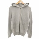 【中古】コムサメン COMME CA MEN パーカー フーディー ジップアップ 長袖 L グレー /UD メンズ 【ベクトル 古着】 250627