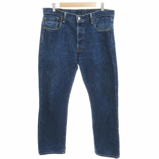 【中古】リーバイス Levi's 501 デニムパンツ ジーンズ ストレート ボタンフライ W34 紺 ネイビー 00501-0115 /OU メンズ 【ベクトル 古着】 250703 【中古】リーバイス Levi's 501 デニムパンツ ジーンズ ストレート ボタンフライ W34 紺 ネイビー 00501-0115 /OU メンズ 【ベクトル 古着】 250703