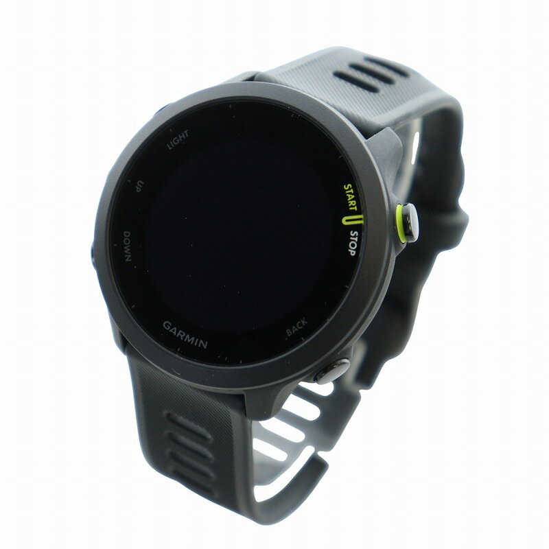 【中古】ガーミン GARMIN FOREATHLETE 55 腕時計 スマートウォッチ ランニング デジタル ロゴ 動作確認済み 黒 ブラック ■GY18 /MQ メンズ 【ベクトル 古着】 250628