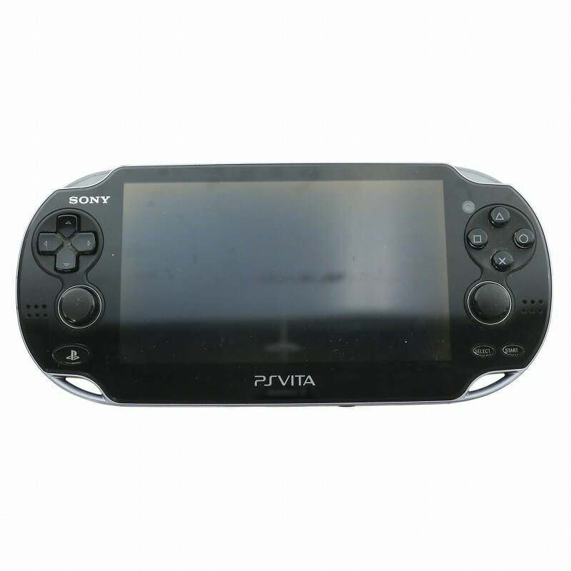 【中古】sony ソニー PlayStation Vita PS VITA ヴィータ ゲーム機 本体 ハード Wi-Fiモデル 動作確認済み 黒 クリスタル ブラック PCH-1100 /KW ■GY11 その他 【ベクトル 古着】 250630