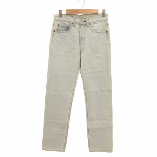 【中古】リーバイス Levi's 501 デニムパンツ ジーンズ ストレート ボタンフライ W32 L34 M 水色 ライトインディゴ /FT メンズ 【ベクトル 古着】 250701 【中古】リーバイス Levi's 501 デニムパンツ ジーンズ ストレート ボタンフライ W32 L34 M 水色 ライトインディゴ /FT メンズ 【ベクトル 古着】 250701