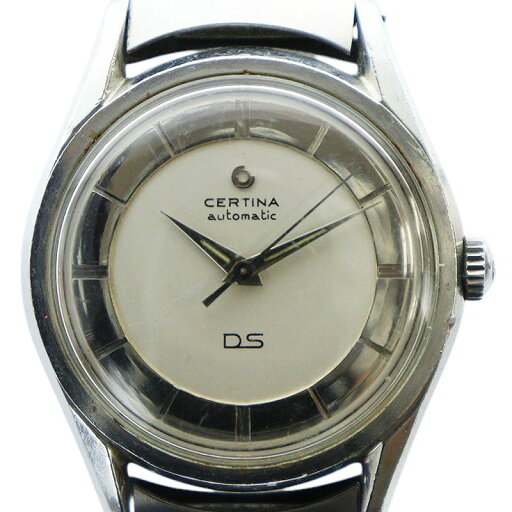 【中古】サーチナ CERTINA DS 腕時計 ヴィンテージ アンティーク ウォッチ 手巻き 白文字盤 シルバー色 ■GY11 /MQ メンズ 【ベクトル 古着】 250726 【中古】サーチナ CERTINA DS 腕時計 ヴィンテージ アンティーク ウォッチ 手巻き 白文字盤 シルバー色 ■GY11 /MQ メンズ 【ベクトル 古着】 250726