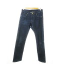 【中古】パワーエイジ POWERAGE デニムパンツ ジーンズ ストレート バイク 34 青 ブルー /MN19 ■GY12 メンズ 【ベクトル 古着】 250805