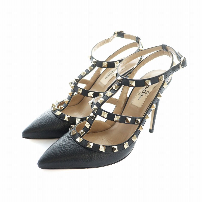 美品 Valentino ヴァレンティノ パンプス シューズ 24 37 2/1 美品 Valentino ヴァレンティノ パンプス シューズ 24 37 2/1