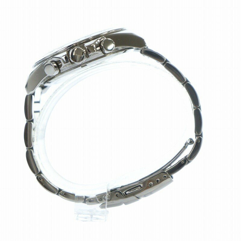 【中古】ケンテックス KENTEX japan air self defence force 航空自衛隊 腕時計 ウォッチ クォーツ 青文字盤 クロノグラフ デイト カレンダー付き シルバー色 S648M-01 ■GY18 /MQ メンズ 【ベクトル 古着】 250731