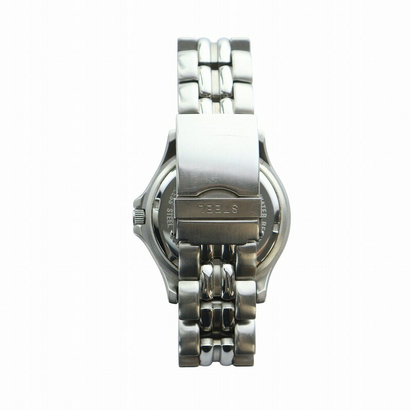 【中古】ゲス GUESS 腕時計 ウォッチ クォーツ クロノグラフ ロゴ 青文字盤 シルバー色 ■GY11 /MQ メンズ 【ベクトル 古着】 250907