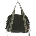 【中古】ルコックスポルティフ le coq sportif ショルダーバッグ ハンドバッグ スポーツバッグ ロゴ メタルパーツ 灰 グレー 白 ホワイト /MP メンズ レディース 【ベクトル 古着】 250805