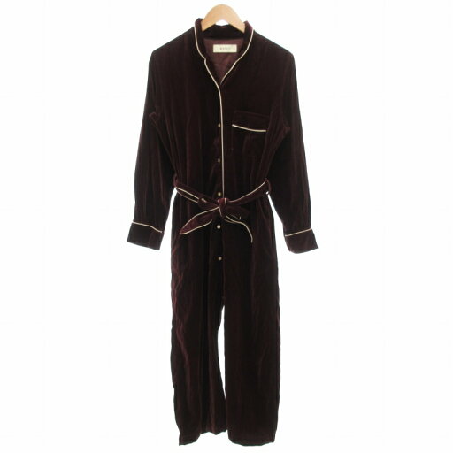 【中古】ライト WRYHT ナイトスーツ NIGHT SUITS ベロアオールインワン つなぎ 長袖 ベルトリボン 1 ワインレッド 192WT-DR01 /GV ■GY19 メンズ 【ベクトル 古着】 250816 【中古】ライト WRYHT ナイトスーツ NIGHT SUITS ベロアオールインワン つなぎ 長袖 ベルトリボン 1 ワインレッド 192WT-DR01 /GV ■GY19 メンズ 【ベクトル 古着】 250816