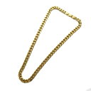 【中古】ヴァレンティノ ガラヴァーニ VALENTINO GARAVANI ネックレス アクセサリー ロゴ 喜平チェーン ゴールド色 ■GY18 /MQ メンズ 【ベクトル 古着】 250818(4)