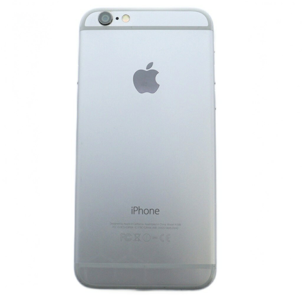 【中古】アップル Apple iPhone 6 スマートフォン 携帯電話 本体 16GB 4.7インチ MG472J/A 初期化・動作確認済 シルバー色 ■GY99 /MQ その他 【ベクトル 古着】 251108