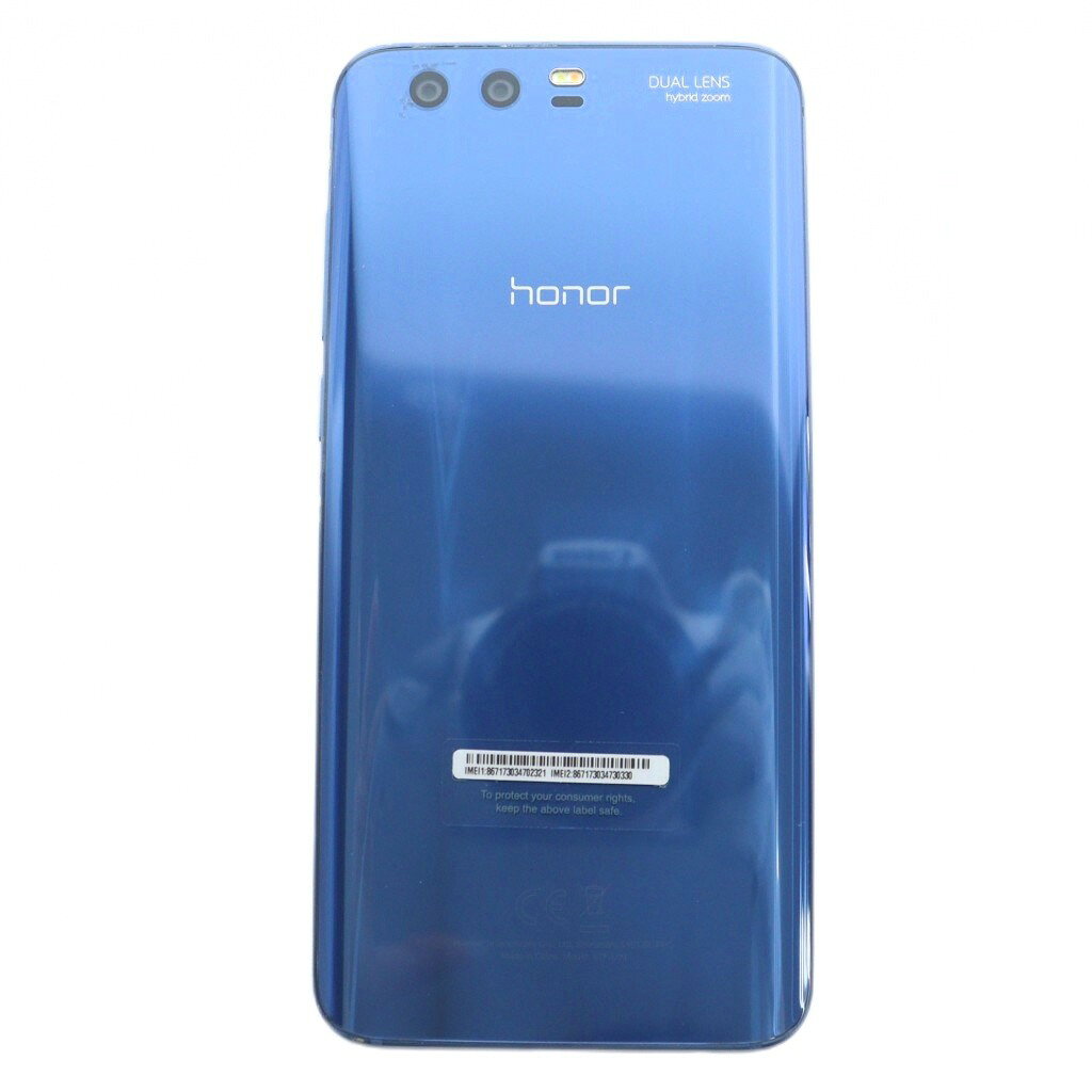 【中古】HUAWEI honor 9 スマートフォン 携帯電話 本体 STF-L09 64GB 5.15インチ SIMフリー 初期化・動作確認済 青 ブルー ■GY99 /MQ その他 【ベクトル 古着】 251108