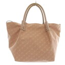 【中古】ゲラルディーニ GHERARDINI ソフティ SOFTY ハンドバッグ ナイロン レザー 総柄 ロゴ ピンク /XZ ■GY18 レディース 【ベクトル 古着】 250813
