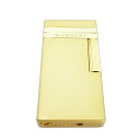 【中古】未使用品 ジバンシィ GIVENCHY ガスライター ローラー式 スリム ロゴ 火花確認済み ゴールドカラー 1700 /MN3 ■GY18 メンズ レ...