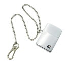 【中古】ジッポー ZIPPO 80s 1982年製 ヴィンテージ ライター オイル チェーン付き ロゴ 火花確認済み シルバーカラー /CK17 ■GY11 メ...
