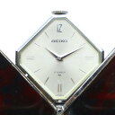 【中古】セイコー SEIKO ヴィンテージ アンティーク 懐中時計 桃太郎 ポケットウォッチ ペンダントウォッチ オクタゴン 八角形 手巻き 17石 シルバー色 21-7210 ■GY11 /MQ メンズ レディース 【ベクトル 古着】 250920