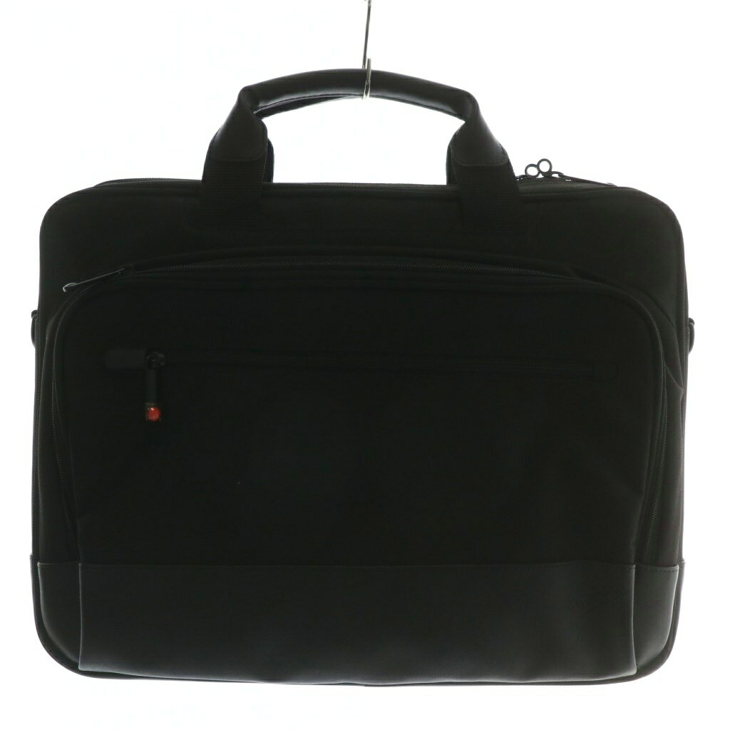 【中古】シンクパッド ThinkPad ビジネスバッグ ブリーフケース ショルダー 2WAY キャンバス レザー ロ..