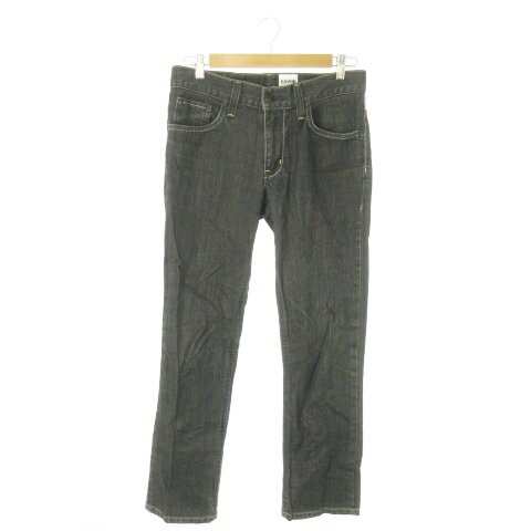 【中古】エドウィン EDWIN XV EDGE デニムパンツ ジーンズ レギュラーストレート ストレッチ ウォッシュ加工 30 グレー /AO20 メンズ 【ベクトル 古着】 251006